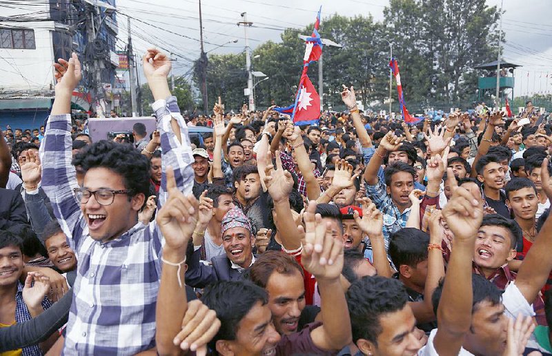 Nepal Formally Adopts Constitution