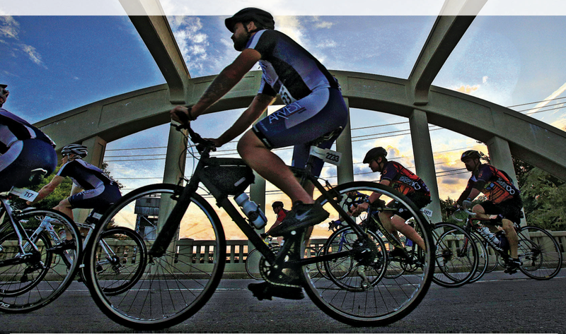 Cyclists can test themselves on rides of 10, 32, 50, 68 and 100 miles in the annual Big Dam Bridge 100, Saturday. 