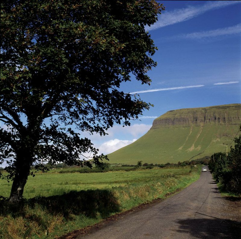 Benbulben, which translates loosely to “jaw” or “beak mountain”, was a geographic touchstone for poet W.B. Yeats. 