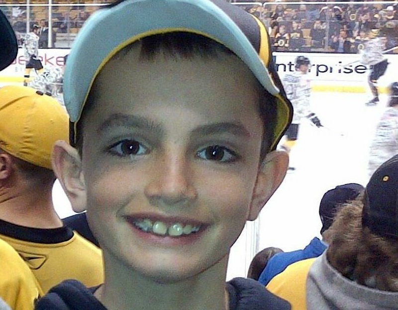 This undated file photo provided by Bill Richard shows his son, Martin Richard, in Boston. Martin was 8 years old when he was killed by the second of two bombs that exploded near the Boston Marathon finish line in April 2013. On Monday, Sept. 14, 2015, organizers announced the formation of the Martin Richard Bridge Builder Campaign, to encourage children ages 5 through 18 to spread peace through service projects and acts of kindness. 