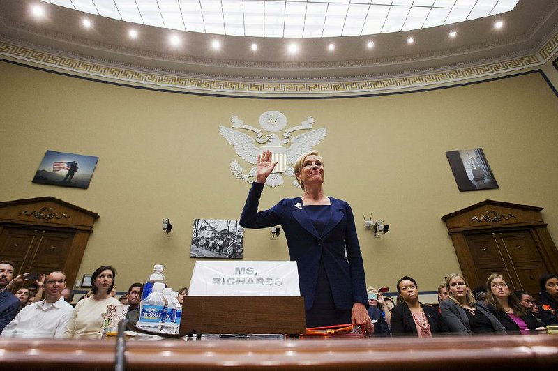 Cecile Richards, president of Planned Parenthood, told the House Oversight and Government Reform Committee that her group was victim of a “smear campaign” based on heavily doctored videos.