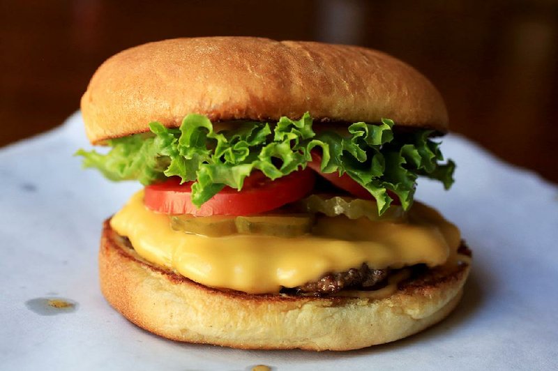 Copycat Shake Shack burger features a thin patty and creamy “Shake Sauce” on a potato bread bun. 