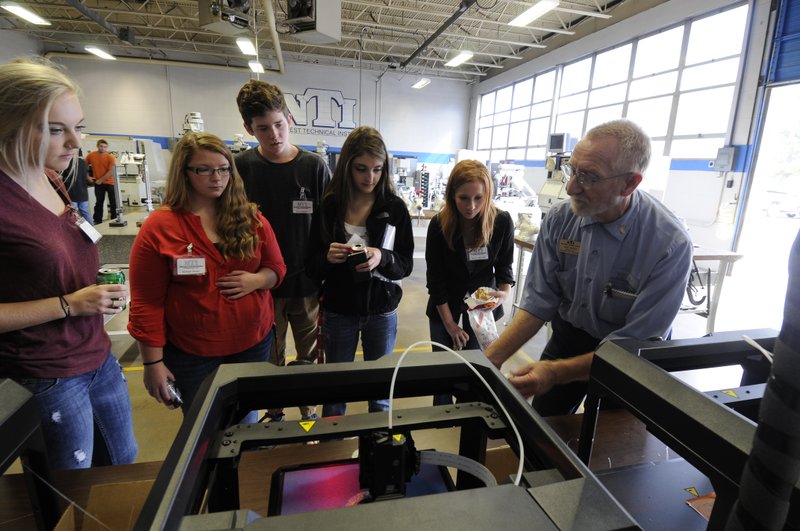 File Photo/NWA Democrat-Gazette/ J.T. Wampler The Rogers Public Schools career and technical education department is meeting with officials from groups such as the Arkansas Department of Career Education, NWACC and the Rogers-Lowell Area Chamber of Commerce.