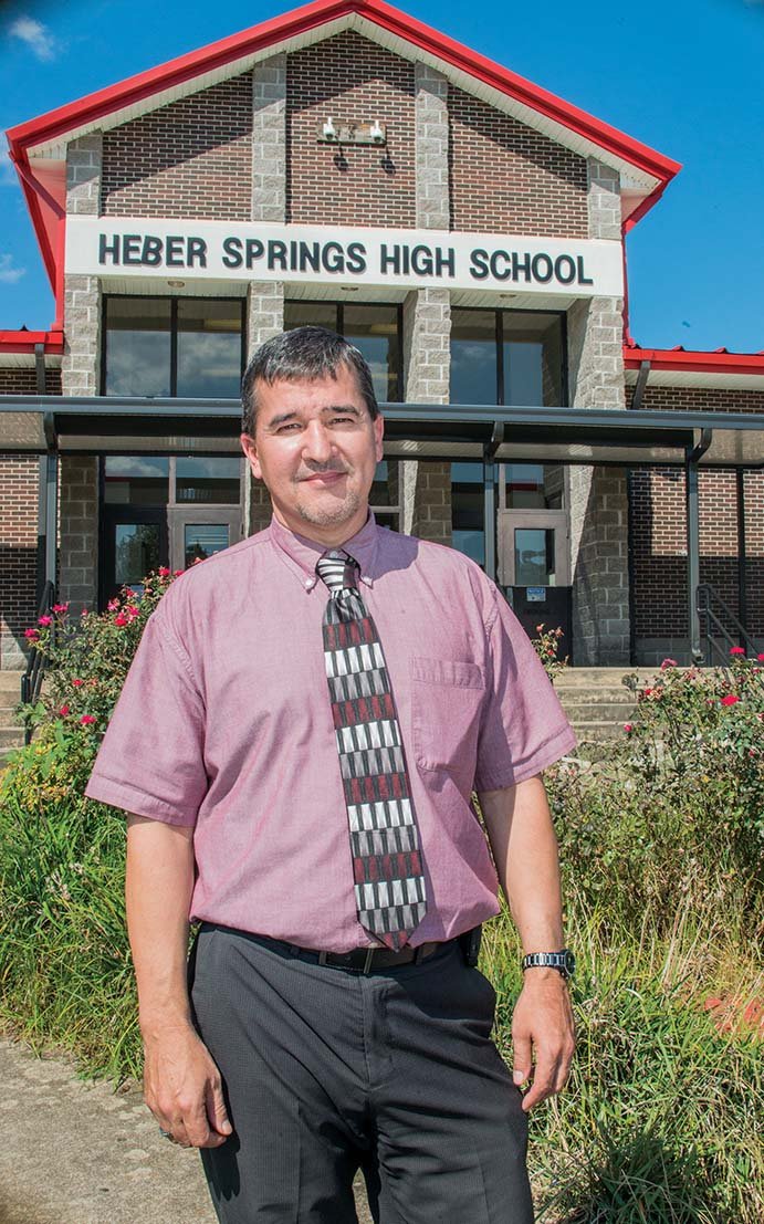 New Heber Springs Superintendent Alan Stauffacher, 52, retired as head of a school district in Missouri and moved to Arkansas. He’s also been a teacher, coach and principal. “I guess I have a goal to stay in education as a superintendent for about another 10 years; that’s what I’d like to do,” he said. Stauffacher said he still owns a farm in Missouri and visits it a few times each month.
