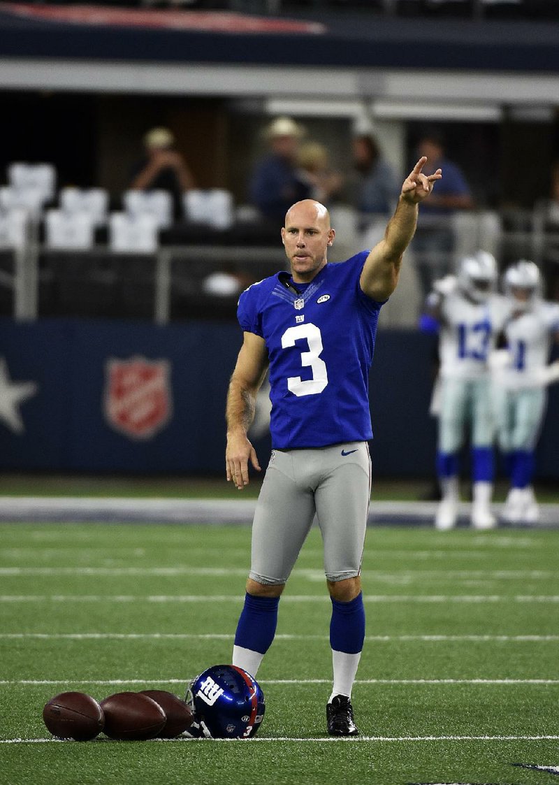 New York Giants kicker Josh Brown, who has made 392 of 394 extra-point kicks in his career, said the number of misses by kickers this year will continue to rise.
