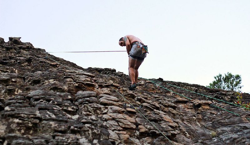 J.D. Borgeson says climbing is an identity rather than a hobby. “Climbers have a specific personality … outdoorsy, laid-back, kind of humble, ready to help .…”
