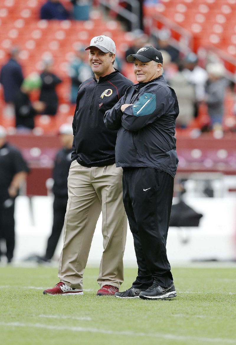 Chip Kelly (right) has made several moves that have resulted in a 1-3 start for the Philadelphia Eagles. A columnist has serious reservations about whether the Eagles can turn their season around.
