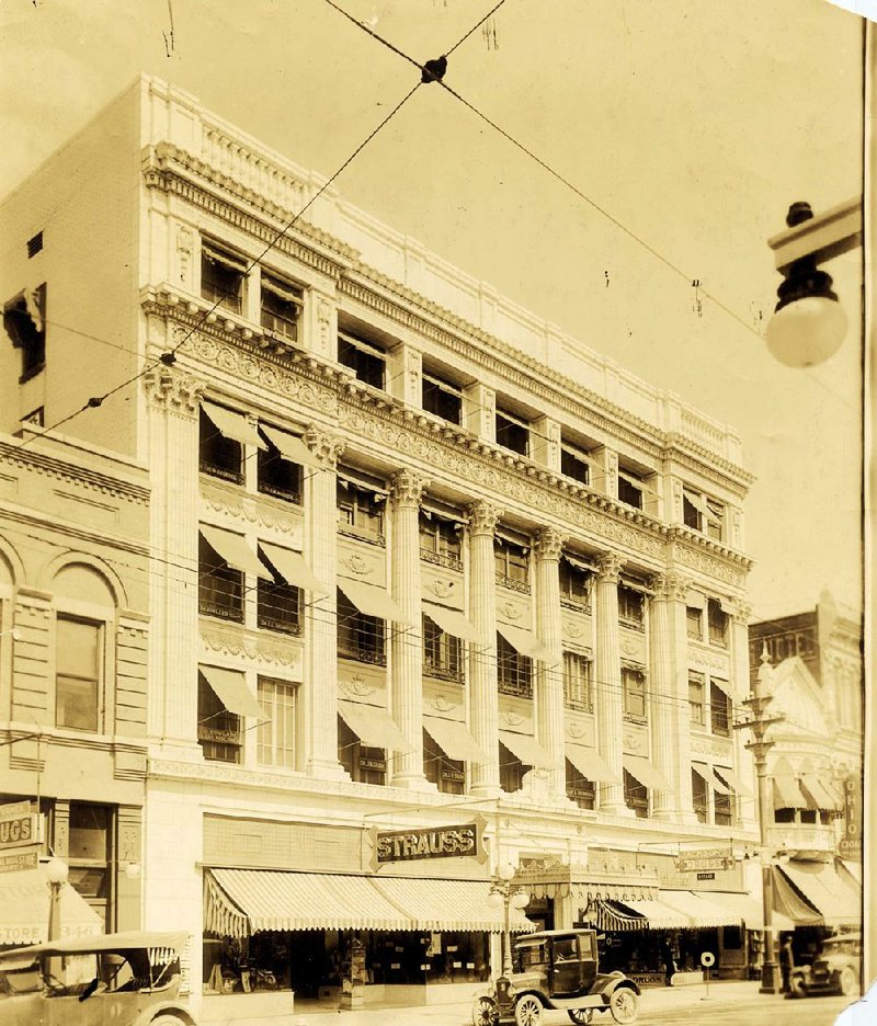 The Thompson Building, shown in the early 1900s, will soon become a boutique hotel. The owners took out a building permit valued at nearly $5.7 million to renovate the 1913 structure on Central Avenue in Hot Springs.
