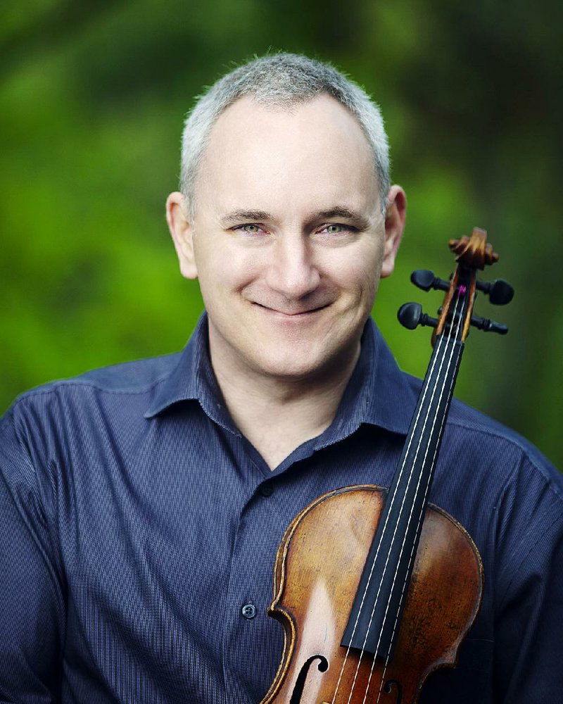 Drew Irvin will be playing his 1765 Nicolo Gagliano violin in concerts and recitals around the state this month.
