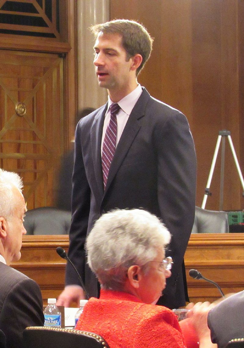 U.S. Sen. Tom Cotton, R-Ark., is shown in this photo.