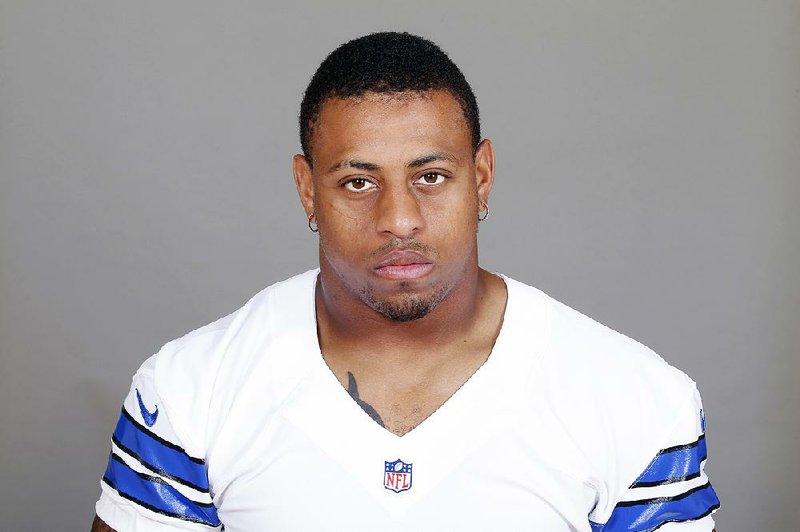  This is a 2015, file photo showing Greg Hardy of the Dallas Cowboys NFL football team. 