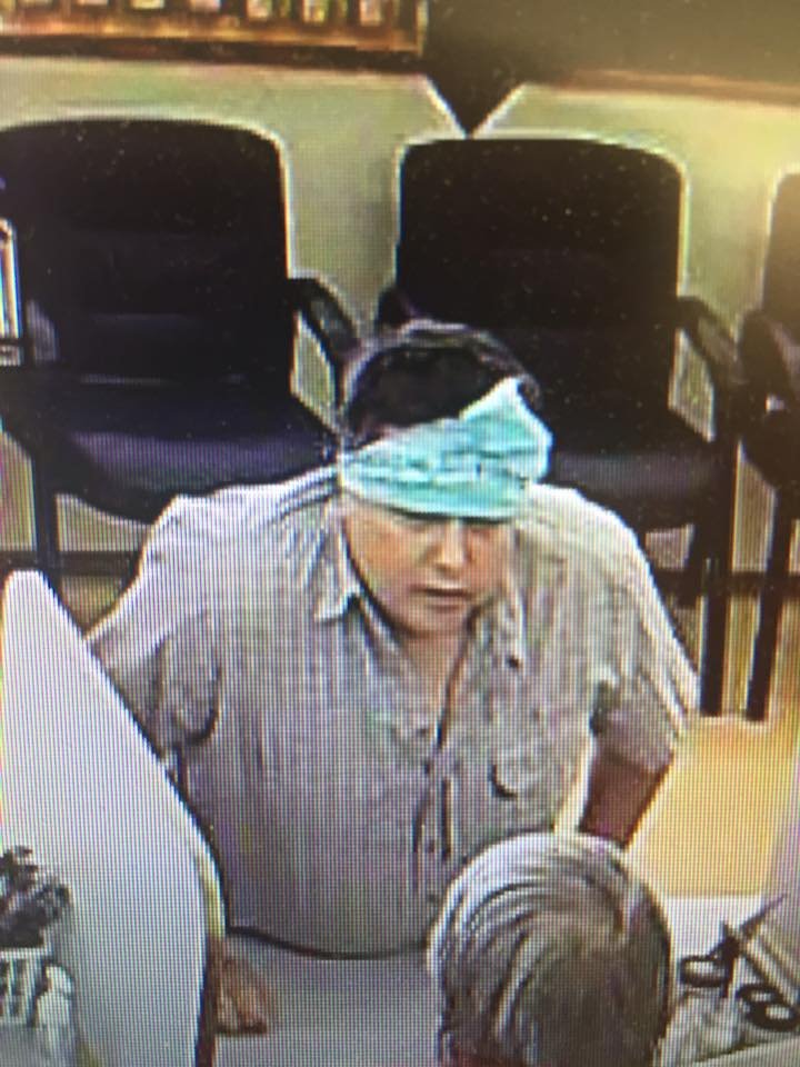 A suspect in the Thursday morning robbery of AllCare Pharmacy in Rogers.