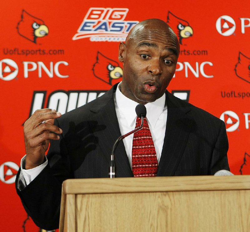 Texas football coach Charlie Strong is shown in this file photo.