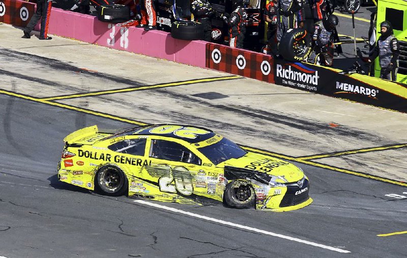 Matt Kenseth crashed twice during last week’s race at Charlotte Motor Speedway and finished 42nd, dropping him from first to 12th in the series standings. Still, Kenseth said, there is no more pressure to perform well today at Kansas Speedway than there is any other week.
