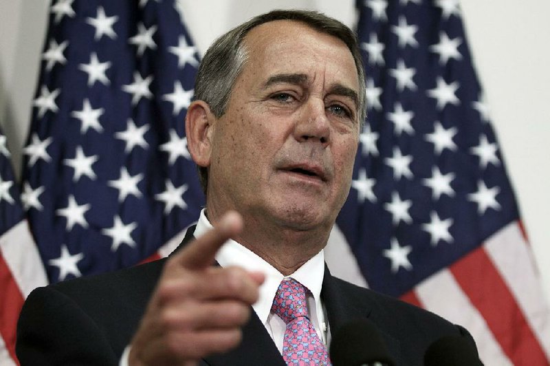 As his last accomplishment as House speaker, John Boehner said he was cleaning out a “dirty barn” for his successor. 