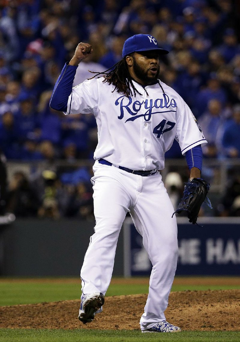 Johnny on the spot: Cueto's 2-hitter lifts KC to 2-0 World Series lead