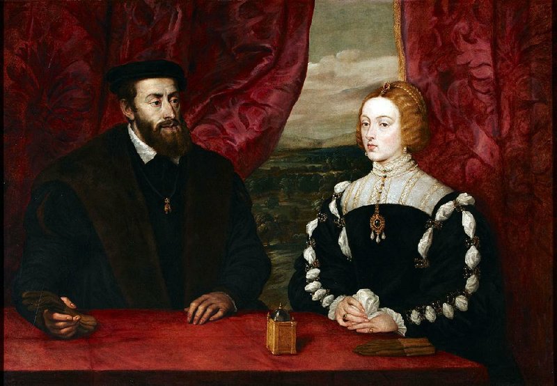 Peter Paul Rubens’ oil on canvas, Charles V and the Empress Isabella, c. 1628, is part of the exhibition “Treasures From the House of Alba: 500 Years of Art and Collecting” at the Meadows Museum at Southern Methodist University in Dallas.