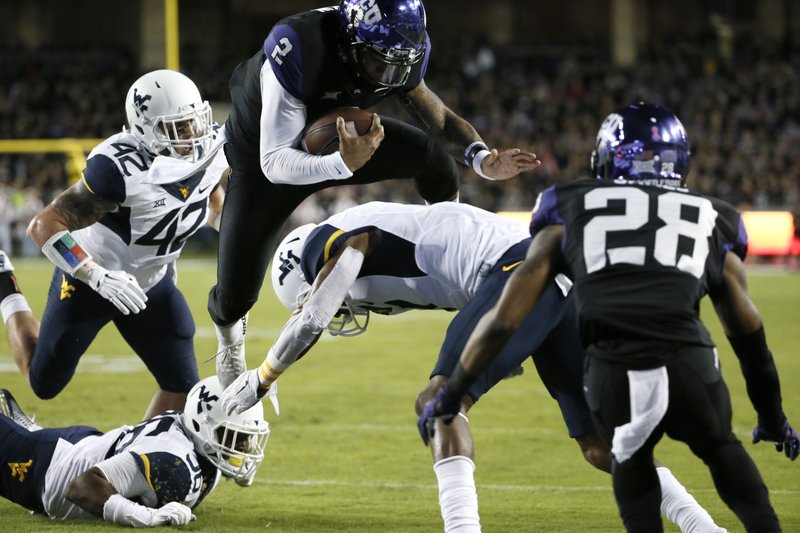 Boykin leads No. 5 TCU over West Virginia