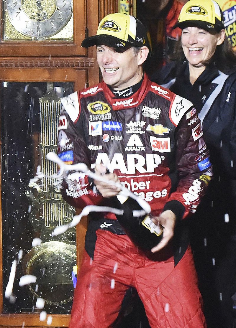 Jeff Gordon earned a spot in the Chase for the Sprint Cup’s championship race after winning Sunday’s Goody’s Headache Relief Shot 500 at Martinsville Speedway in Ridgeway, Va.