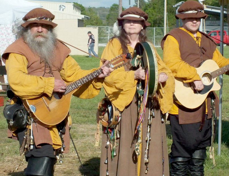 Submitted Photo The popular musical group Jingly Bits will entertain on the stage for the enjoyment of visitors at the Gravette Renaissance Festival Saturday, Nov. 7.