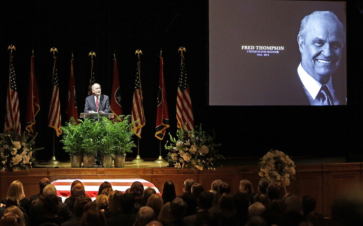 Fred Thompson Riverside Actor-politician Fred Thompson remembered for wit, sincerity | Hot ...