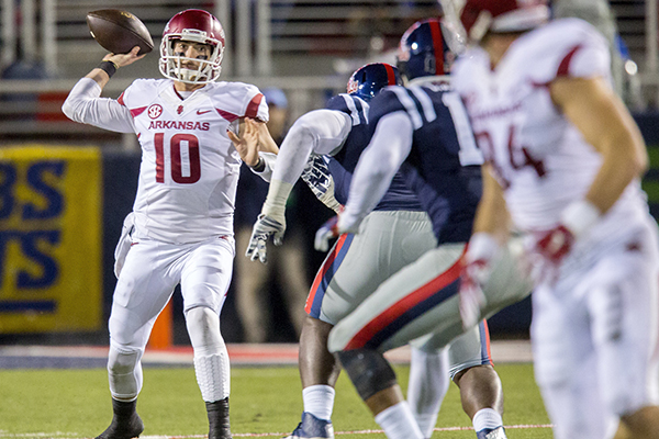 Listen: Brandon Allen's First Half TD Passes