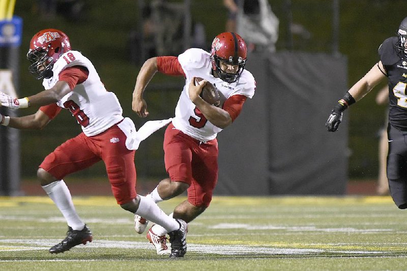 After quarterback Fredi Knighten (right) returned after being out injured for three weeks, Arkansas State has put essentially the same team on the field each week.