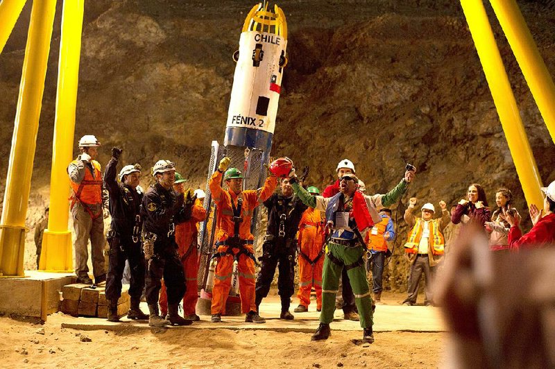 The real-life struggle to free 33 Chilean miners trapped 2,000 feet below the surface is depicted in Patricia Riggen’s The 33.

