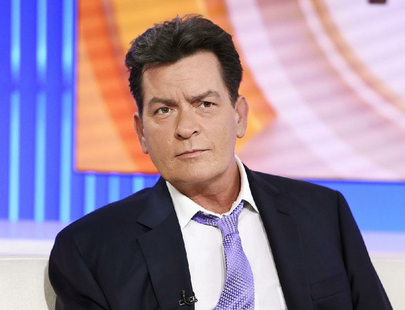 Actor Charlie Sheen appears during an interview, Tuesday, Nov. 17, 2015 on NBC's "Today" in New York. In the interview, the 50-year-old Sheen said he tested positive four years ago for the virus that causes AIDS. 