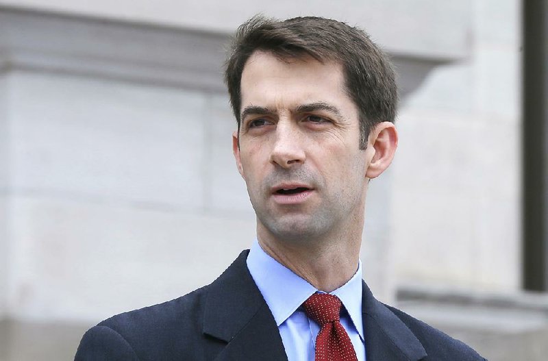 U.S. Sen. Tom Cotton, R-Ark., is shown in this file photo.