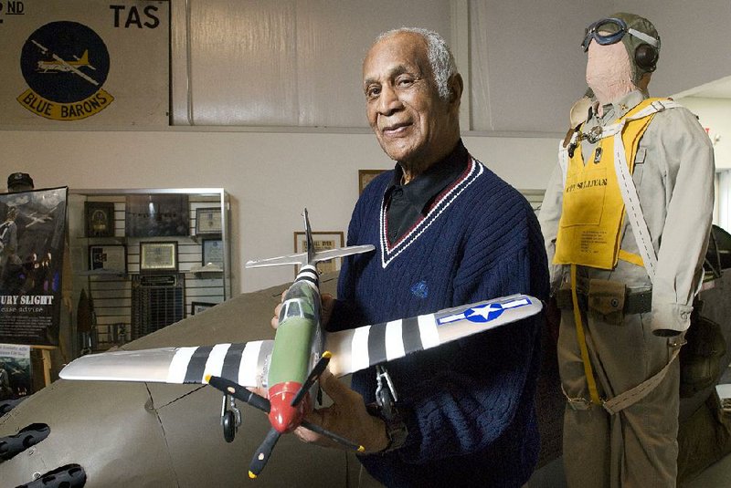 Milton Crenchaw, an Arkansas native who was one of the original Tuskegee Airmen, has died near Atlanta at 96.