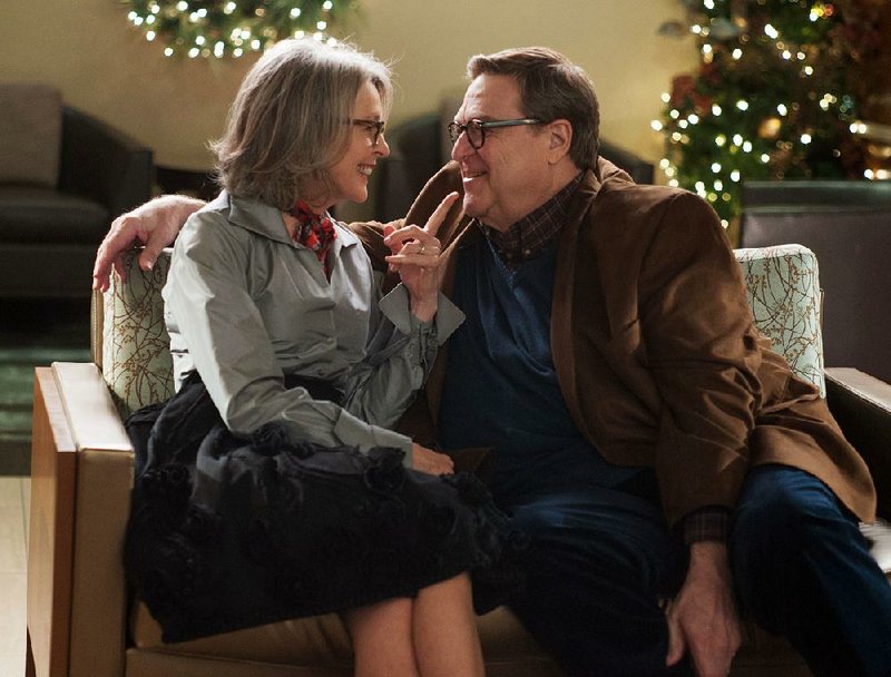 Diane Keaton and John Goodman star in Love the Coopers. It came in third at last weekend’s box office and made about $8.3 million.


