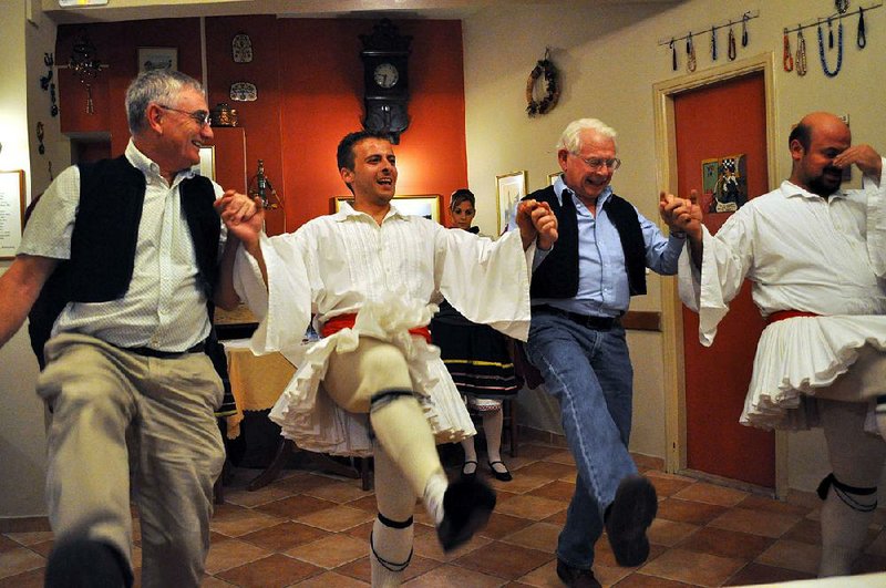 Wherever you are in Greece, ask locals where you might enjoy some music and dancing. 