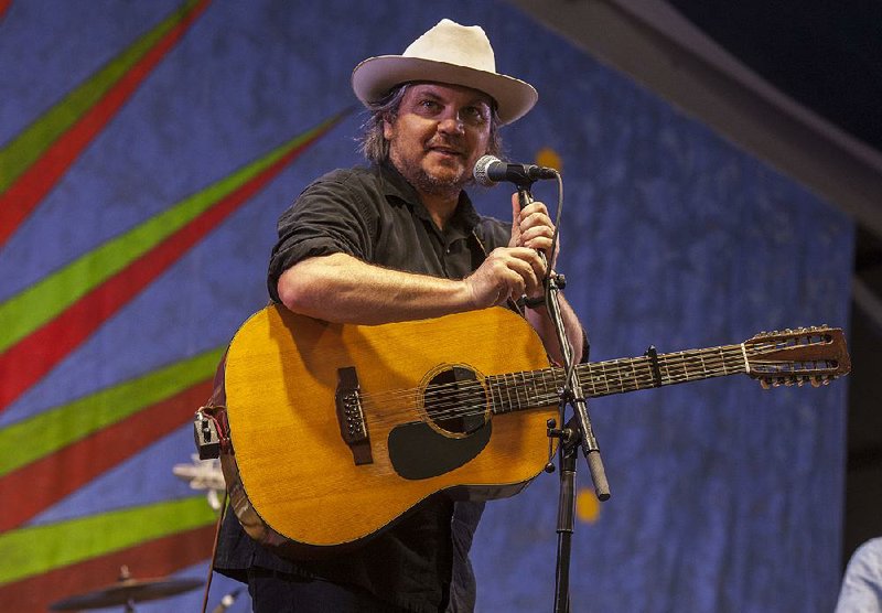 Jeff Tweedy, frontman of the alternative country group Wilco, is shown in this file photo. 