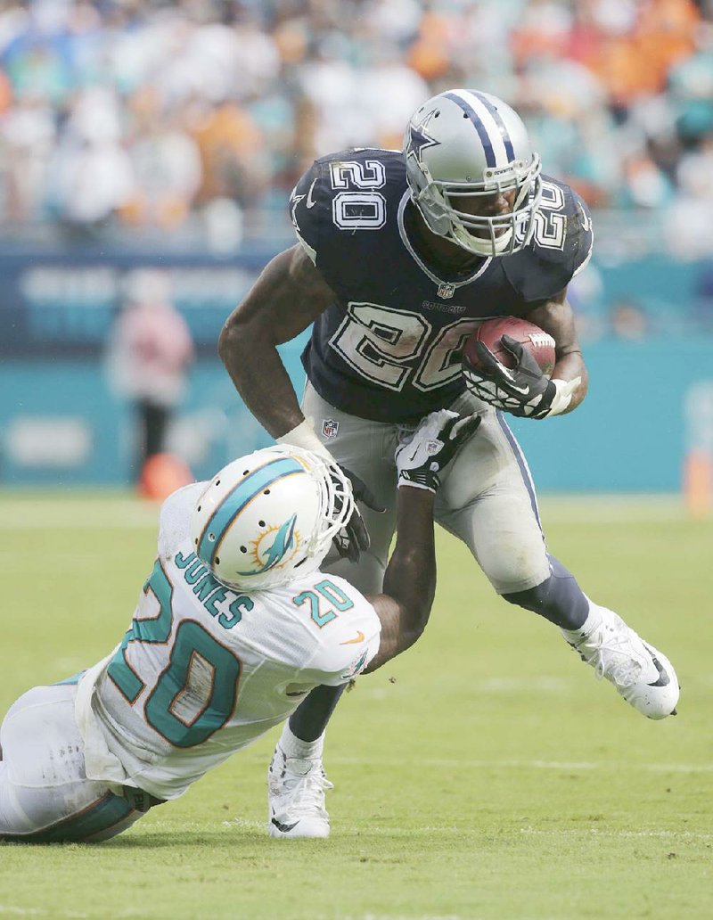 After spending the first six games in a reserve role, Dallas Cowboys running back Darren McFadden has the team’s only 100-yard games and has 623 yards rushing for the season.