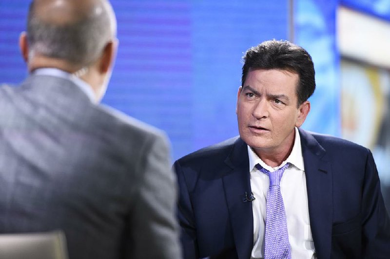 Actor Charlie Sheen discusses his HIV-positive condition with Matt Lauer on NBC’s Today show. Although there’s no indication Sheen will face prosecution, in his home state of California it’s a crime to expose others to the virus or fail to disclose the status. 