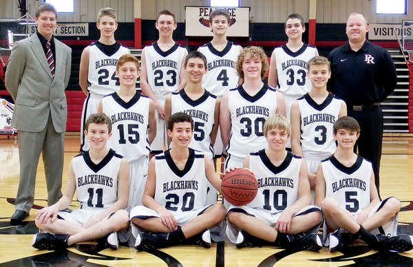 Pea Ridge Blackhawks Basketball Jr. High boys, 9th grade | Pea Ridge Times