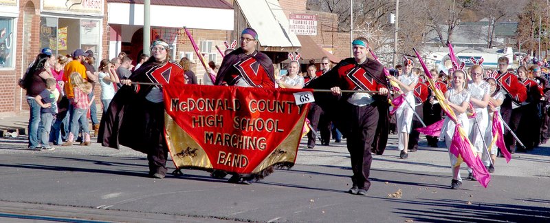 File photo The McDonald High School Marching Band performed during 2014&#8217;s Winterfest parade.