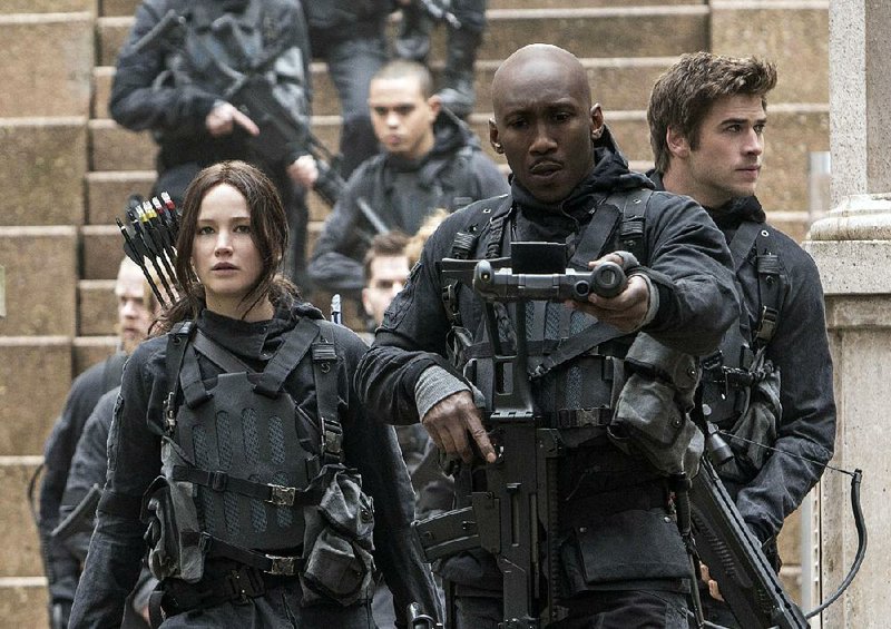 Jennifer Lawrence, Mahershala Ali and Liam Hemsworth star in The Hunger Games: Mockingjay — Part 2. It came in first at last weekend’s box office and made about $103 million.
