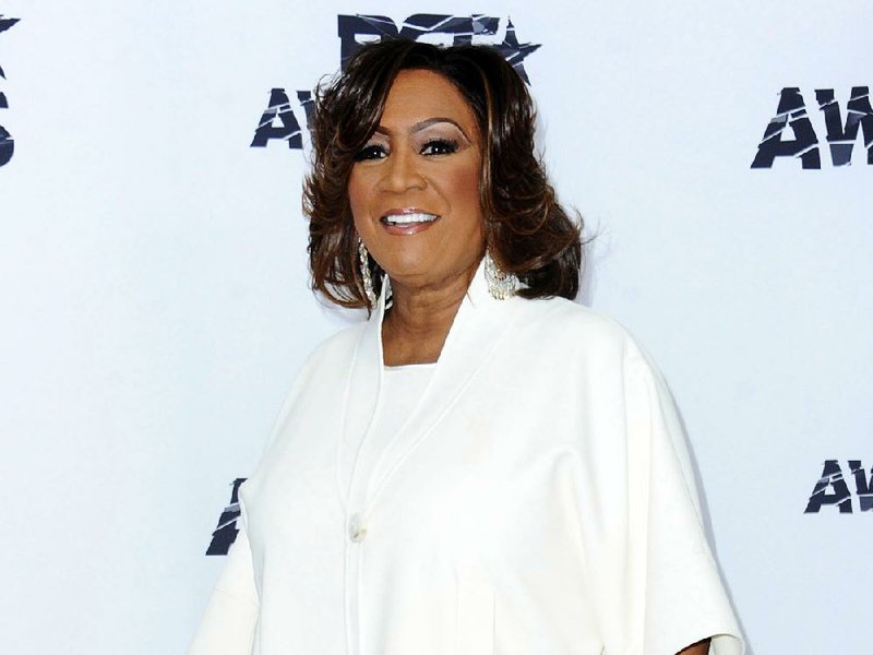 Patti LaBelle poses in the press room at the BET Awards in Los Angeles. 