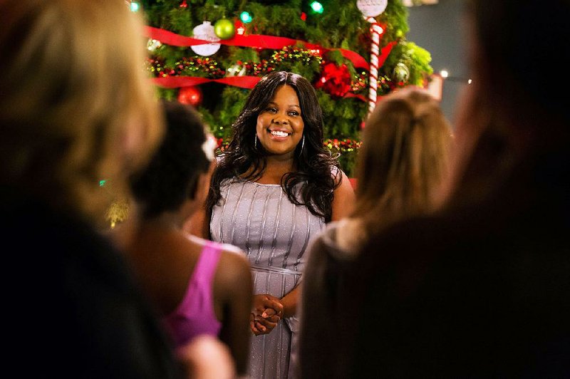 Amber Riley stars in the UP TV movie My One Christmas Wish.
