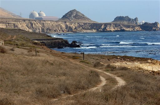 This Sept. 20, 2005, file photo, shows Pacific Gas and Electric's Diablo Canyon Nuclear Power Plant in Avila Beach, Calif. 