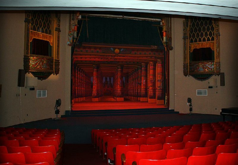 The former Fort Smith Masonic Temple, under renovation and renamed Temple Live, includes an ornate theater capable of seating up to 1,200 concert or moviegoers.