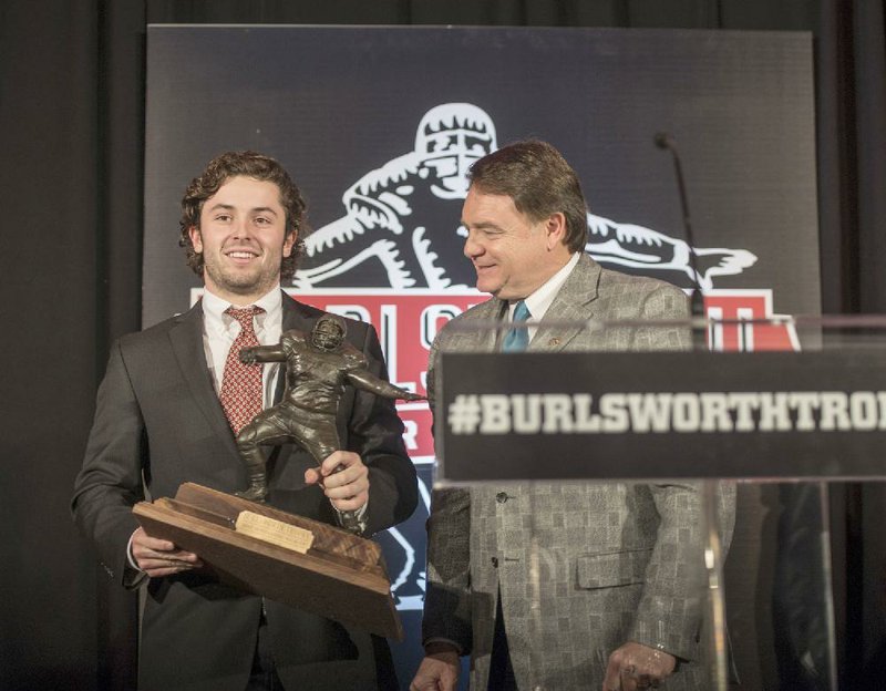 BURLSWORTH TROPHY Sooner stands tall after lengthy walk
