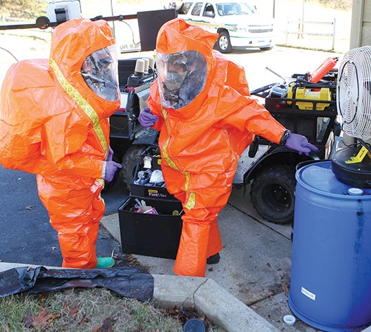 Agencies conduct hazmat, WMD training exercise at Magic Springs | Hot ...