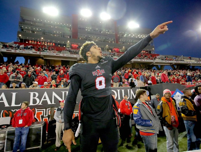 Quarterback Fredi Knighten has shined and shown ASU the way to an appearance in the New Orleans Bowl on Saturday after a hamstring injury kept him out for nearly four weeks earlier in the season. Knighten, a senior from Pulaski Academy, has led the Red Wolves to seven consecutive victories and an 8-0 Sun Belt record.