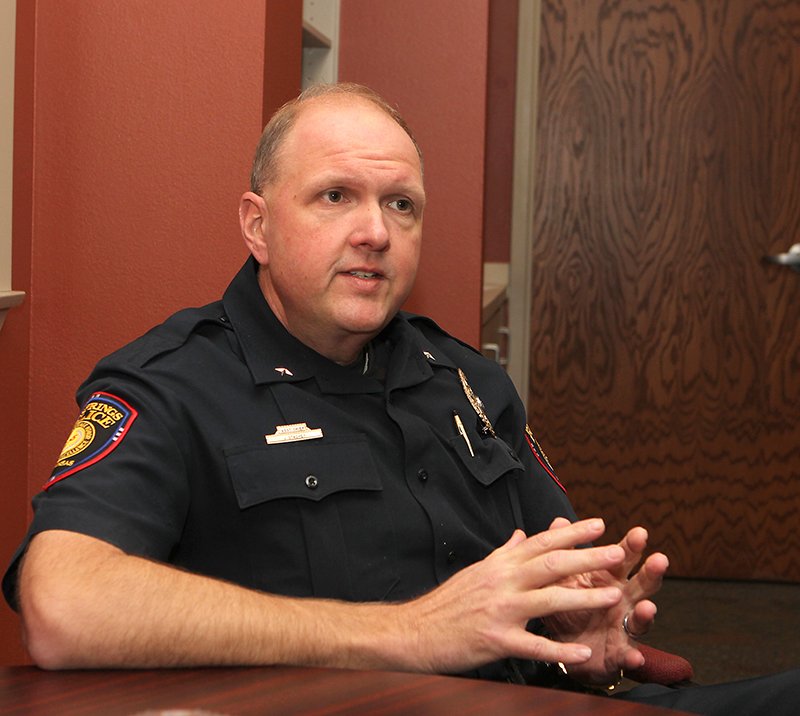 Interim Police Chief Jason Stachey was selected Friday as the permanent head of the Hot Springs Police Department. 