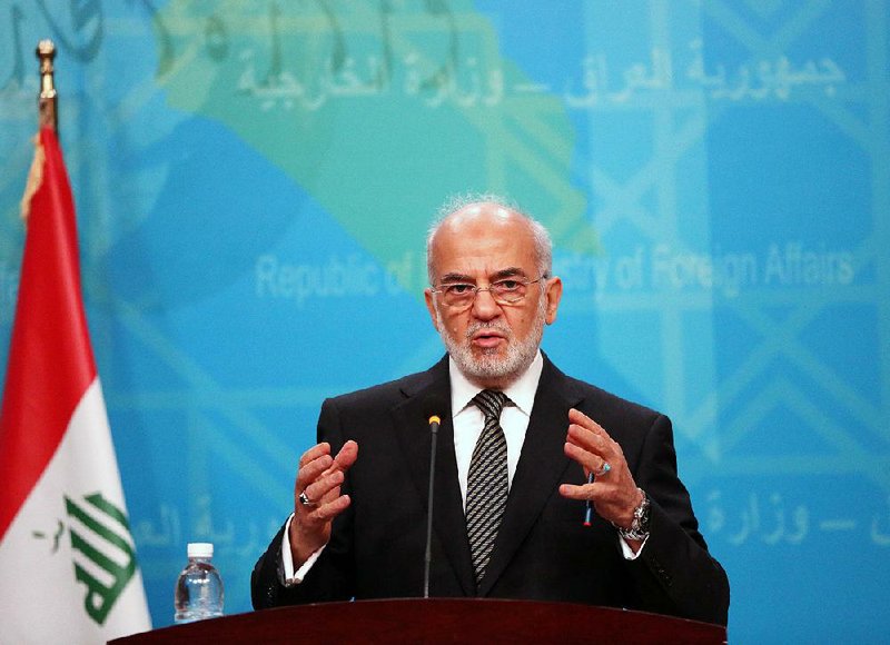 Iraqi Foreign Minister Ibrahim al-Jaafari reiterated Wednesday demands that Turkish troops pull out of northern Iraq during a news conference in Baghdad. 