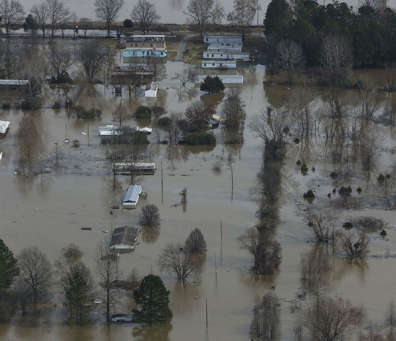 AERIAL PHOTOS Floodwaters in state to linger The Arkansas Democrat