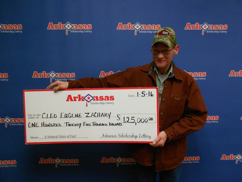 Morrilton man wins 125,000 in state lottery The Arkansas Democrat
